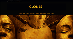 Desktop Screenshot of clonesthemovie.com